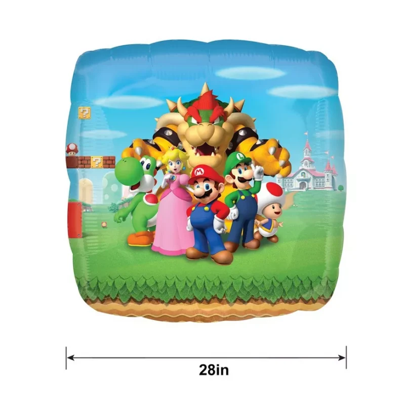 super mario foil balloon