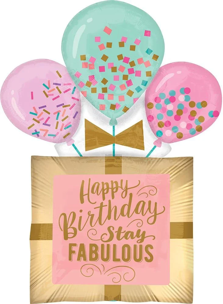 anagram mylar foil stay fabulous birthday gift 32 balloon 14676093337689@2x