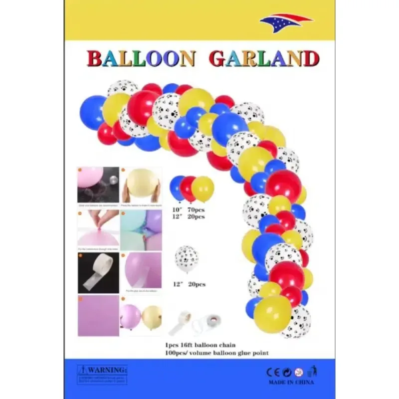Paws Balloon Garland Kit