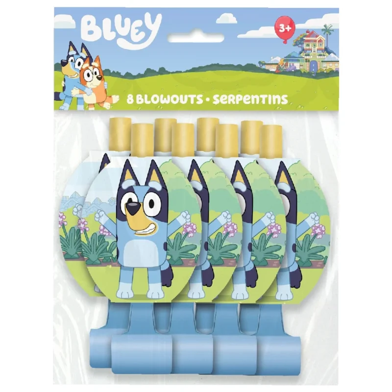 Bluey Blowouts 8 count