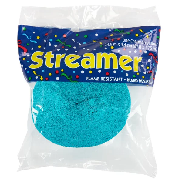 Bremuda blue crepe streamer2