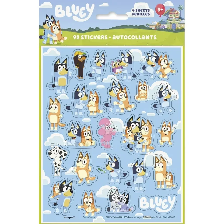 bluey stickrs