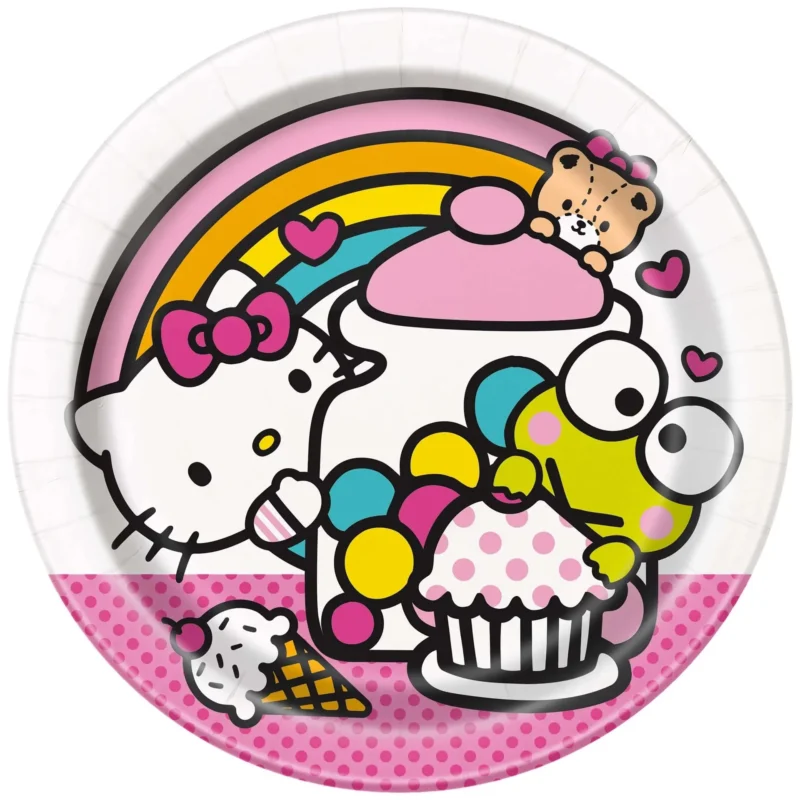 hello kitty 7 plates