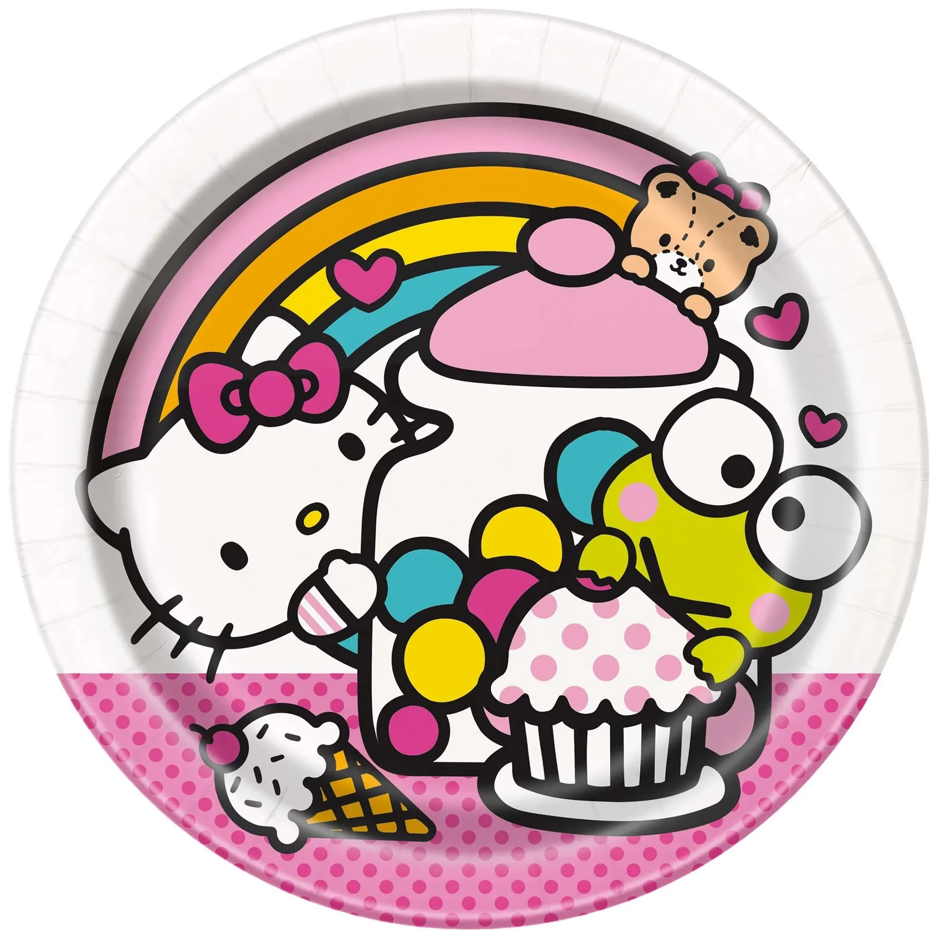 hello kitty 7 plates