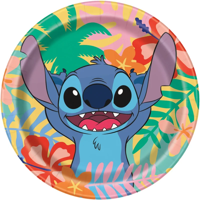 lilo stitch paper plates 7 inch