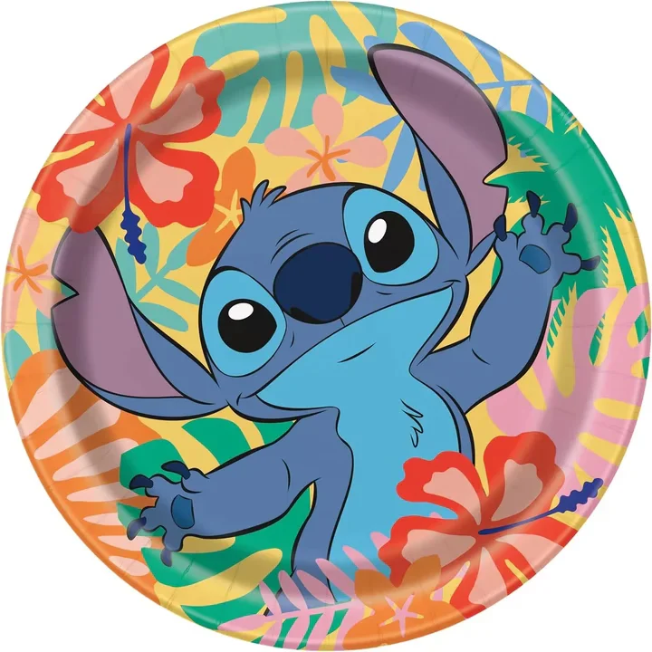 lilo stitch paper plates 9 inch