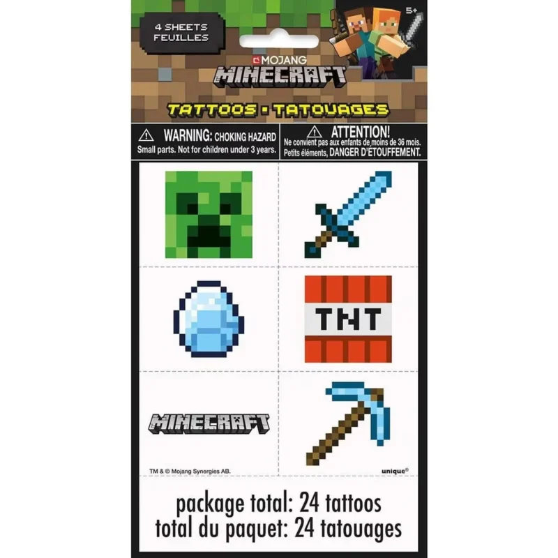 minecraft tattoos