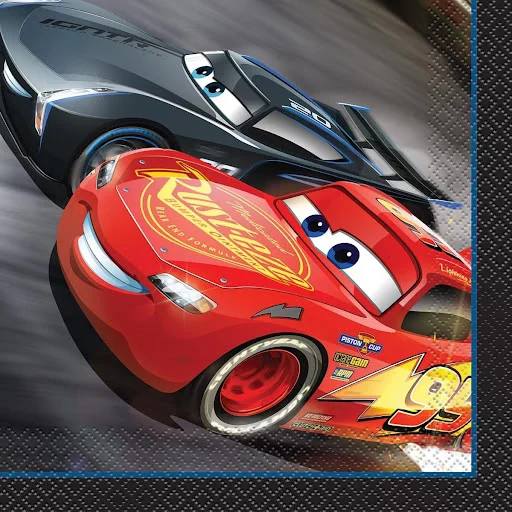 cars 3 lunch napkins