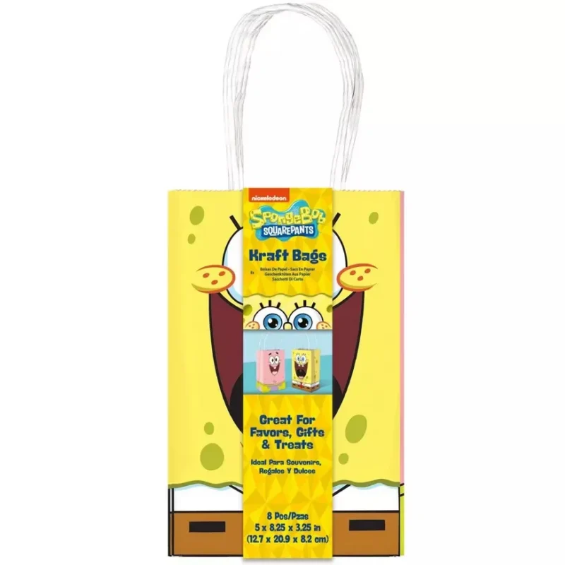 spongebob kraft bags