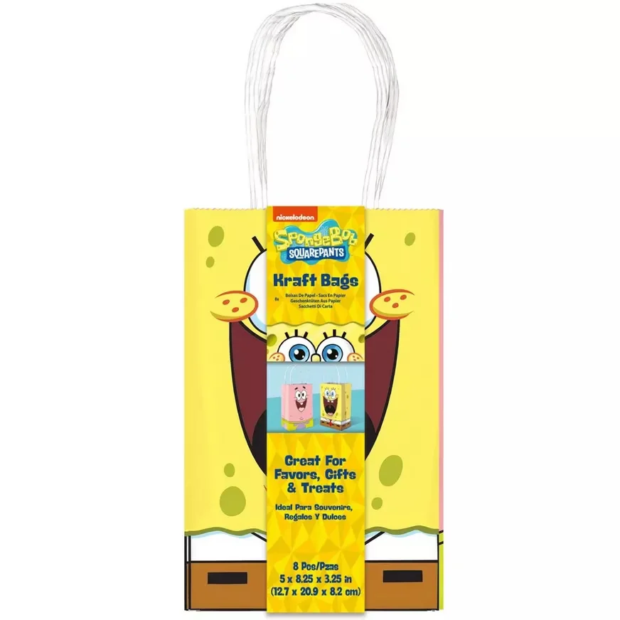 spongebob kraft bags