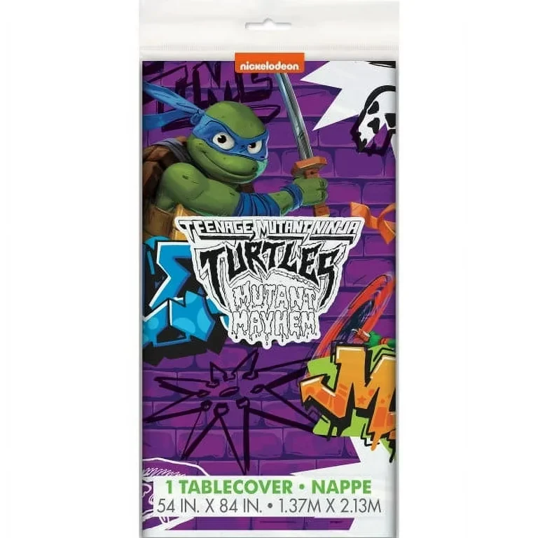 teenage mutant ninja turtles table cover2