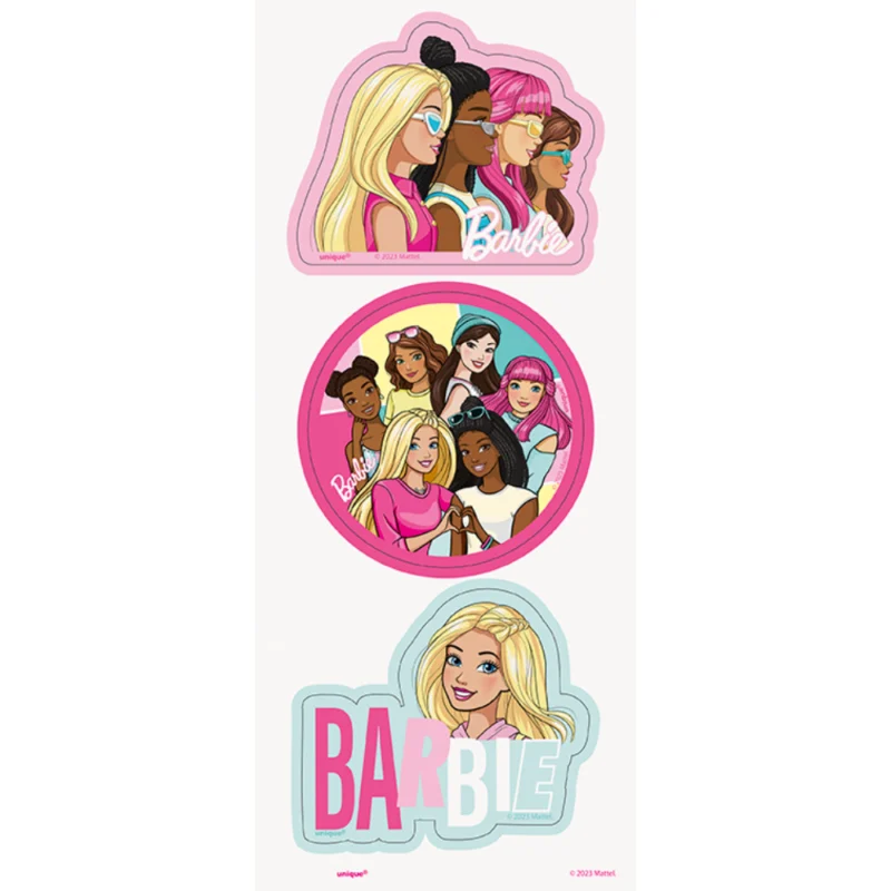 Barbie Jumbo Stickers 3ct - Image 2