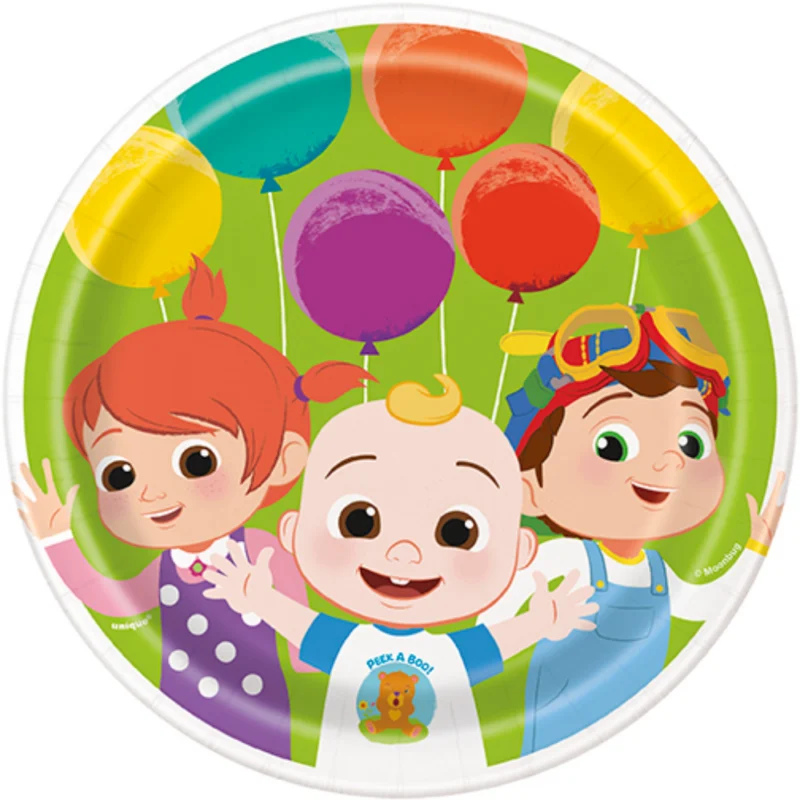 CoComelon 7" Plates 8ct