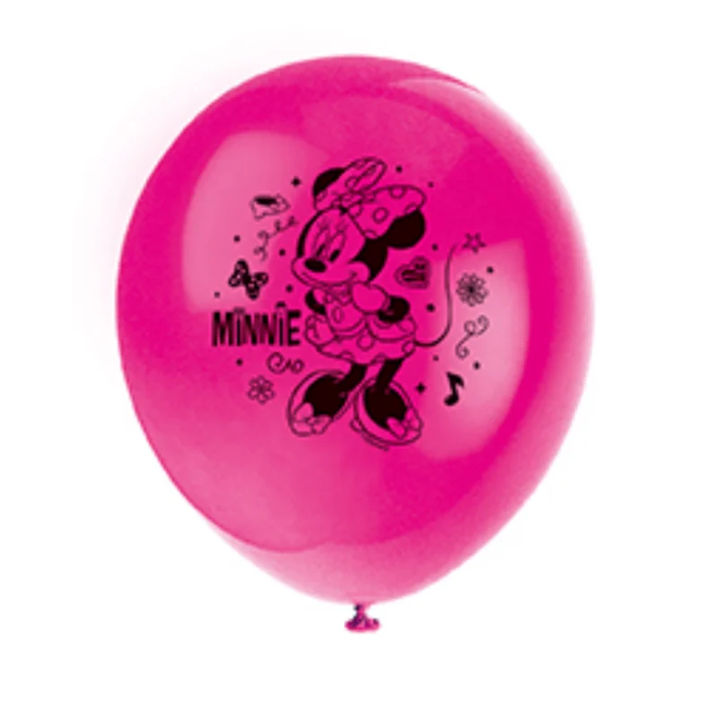 Minnie Mouse Mouse Latex Balloon Pack 8ct - Image 6