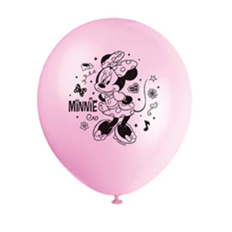 Minnie Mouse Mouse Latex Balloon Pack 8ct - Image 5