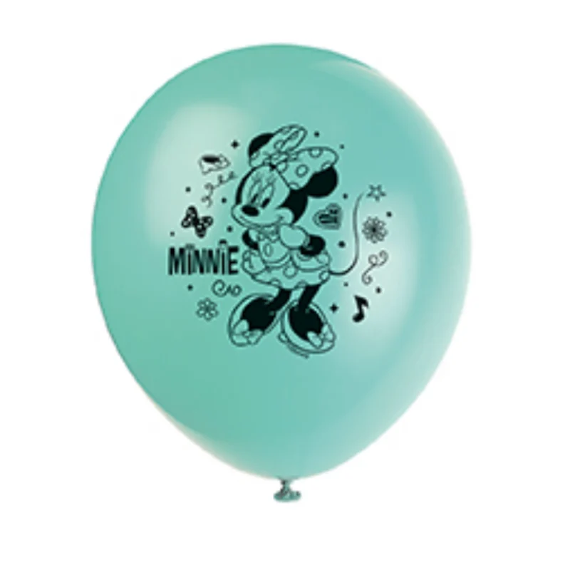 Minnie Mouse Mouse Latex Balloon Pack 8ct - Image 4