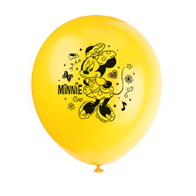 Minnie Mouse Mouse Latex Balloon Pack 8ct - Image 3