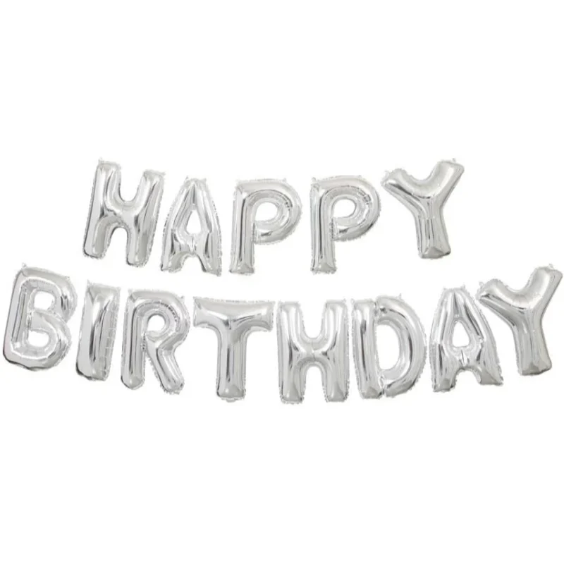 silver happy birthday banner1