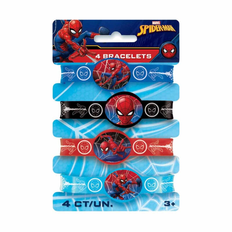 Spiderman Bracelets 4ct