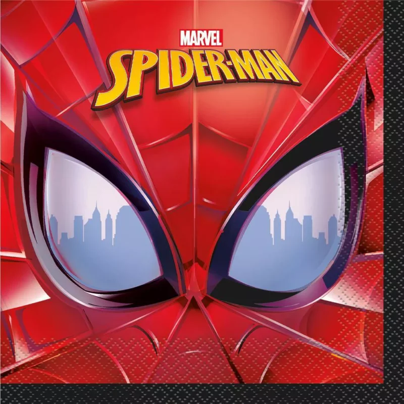 Spiderman Lunch Napkins 16ct