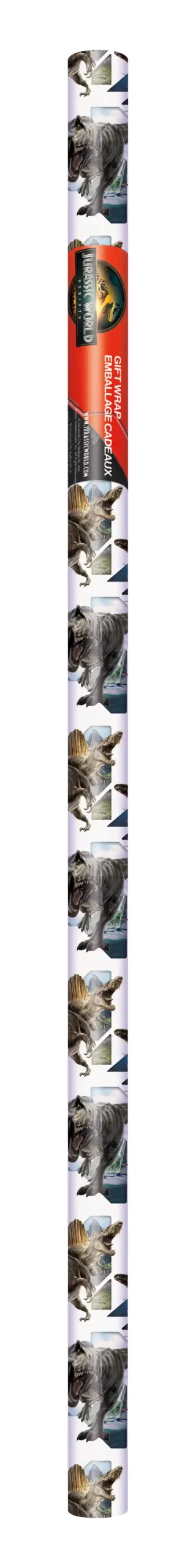 Jurassic world gift wrapping paper packaged
