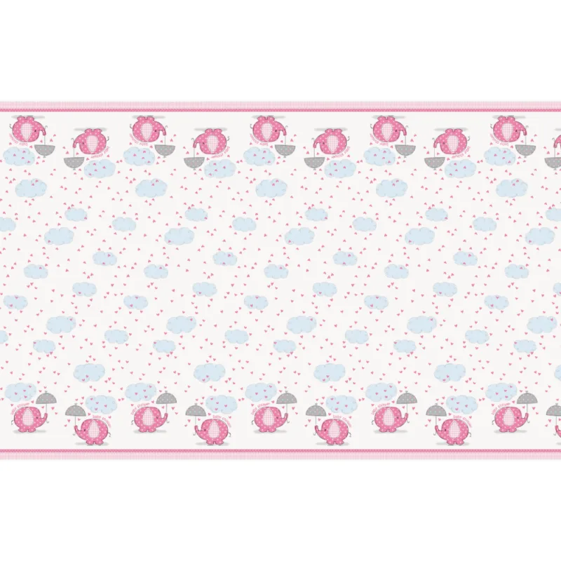 Pink Elephant Tablecover 54 x 84" - Image 2