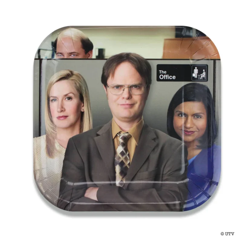 The Office 7" Plates 8ct