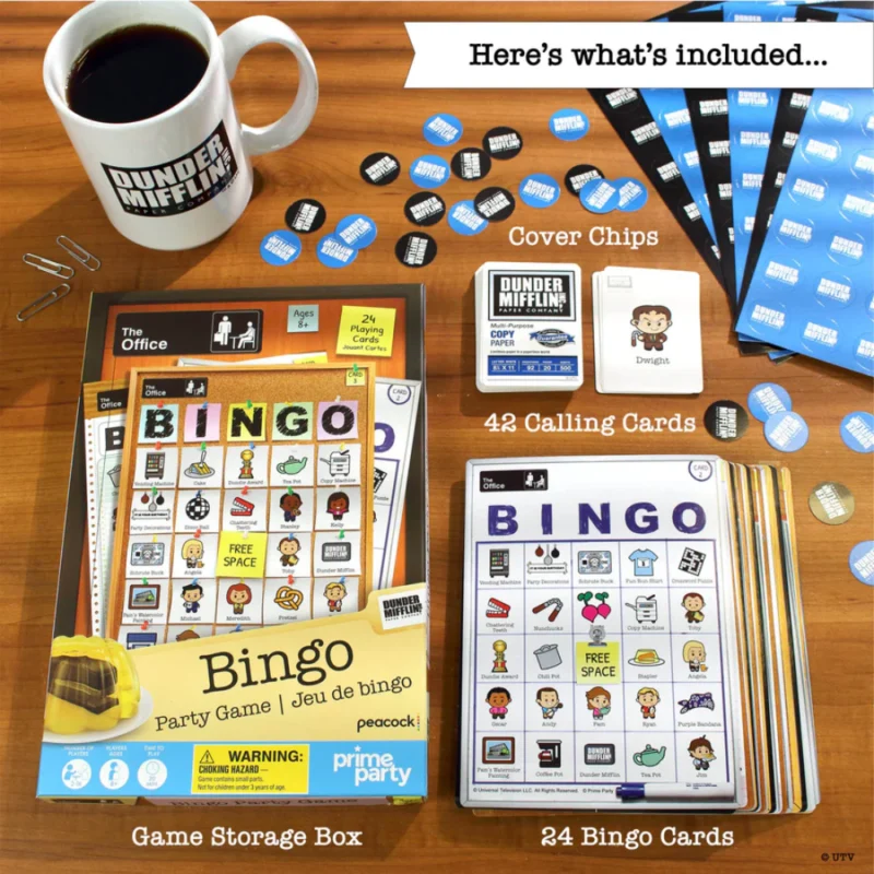 The Office Bingo Game 24 Playing Cards - Image 3