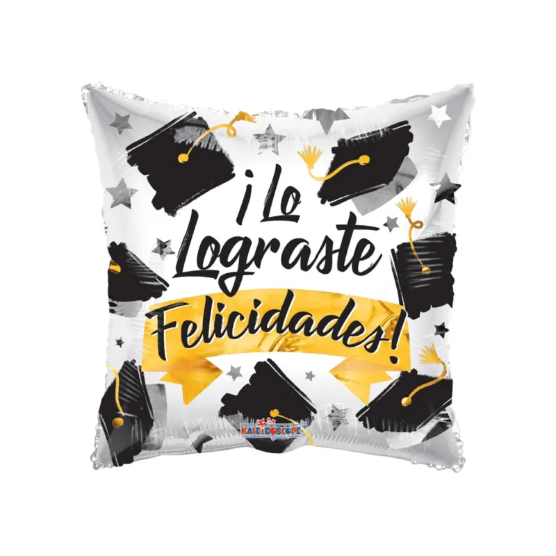 18" "Lo Lograste Felicidades" Foil Balloon