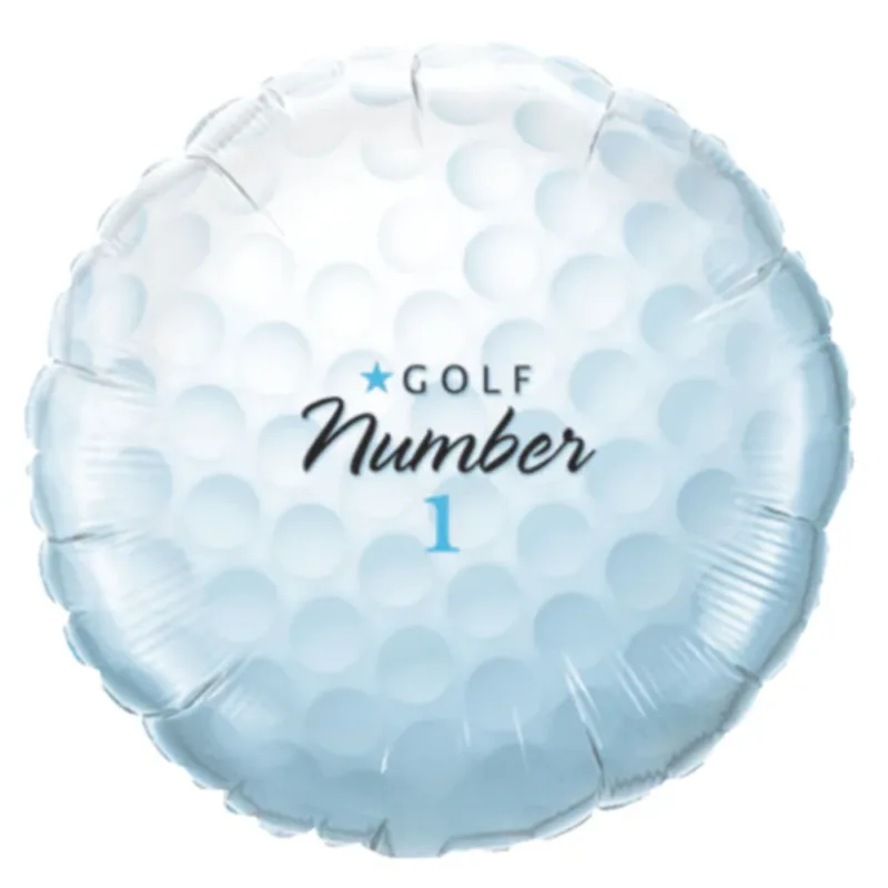 18" Golf Number 1 Golf Ball Foil Balloon