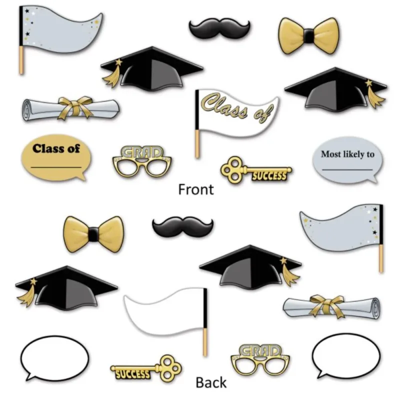 Graduation Photo Props 11ct