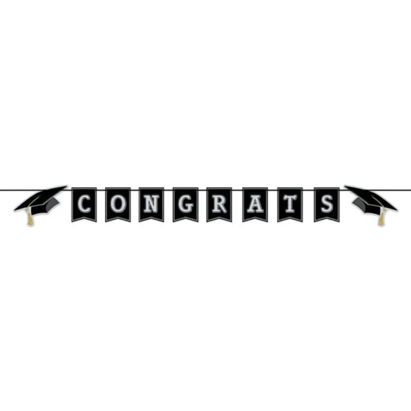 "Congrats" Banner 6'