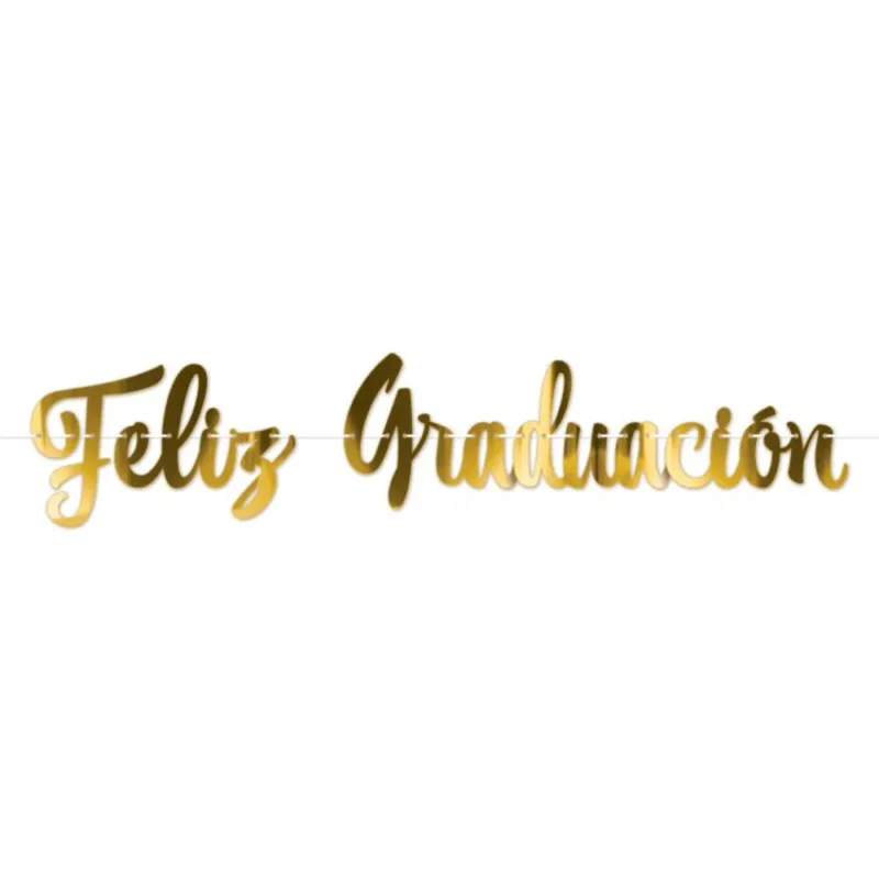 Feliz Graduacion 4' Banner