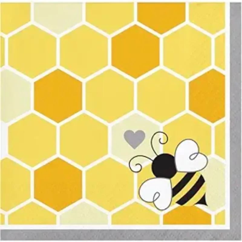 Bumblebee Baby Beverage Napkins 16ct
