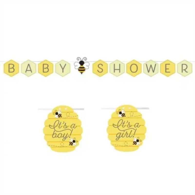 Bumblebee Baby Banner 9' Feet