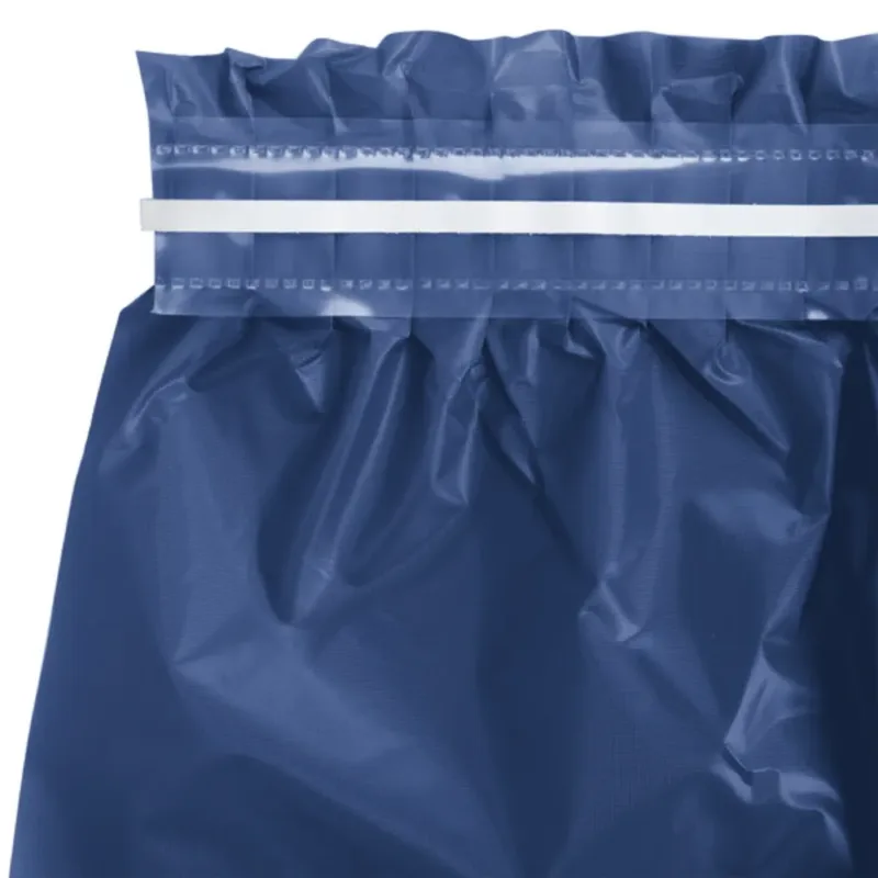 Amethyst Purple  Plastic Table Skirt 29"x14' W/ Adhesive Stirp - Image 2