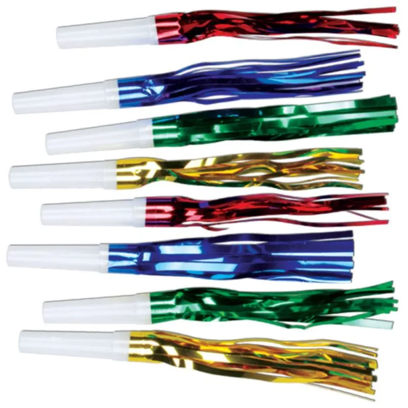 6" Fringe Primary Squawkers 8ct