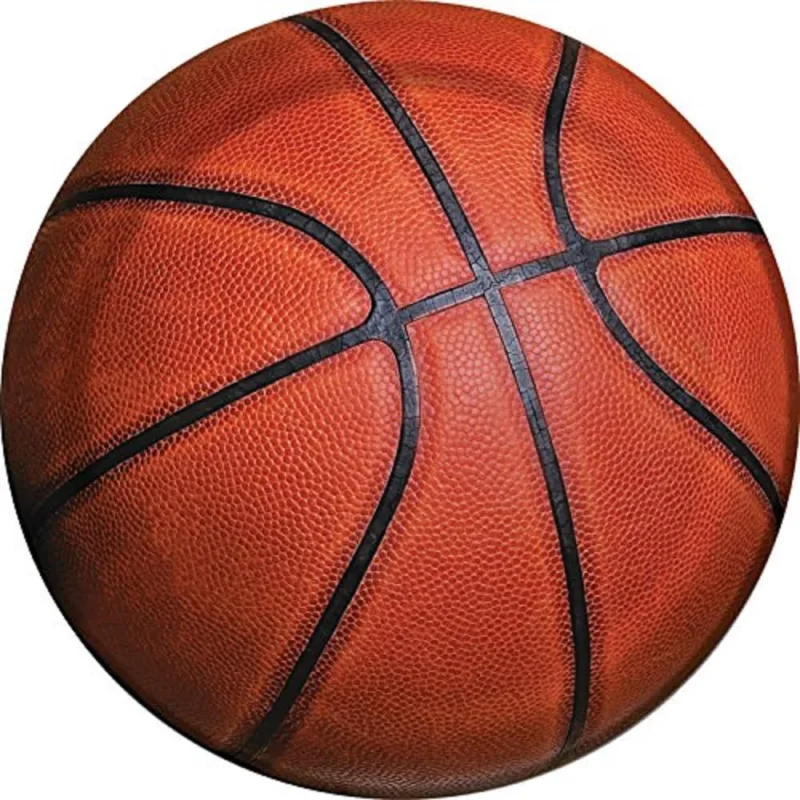 Basketball 7" Plates 8ct