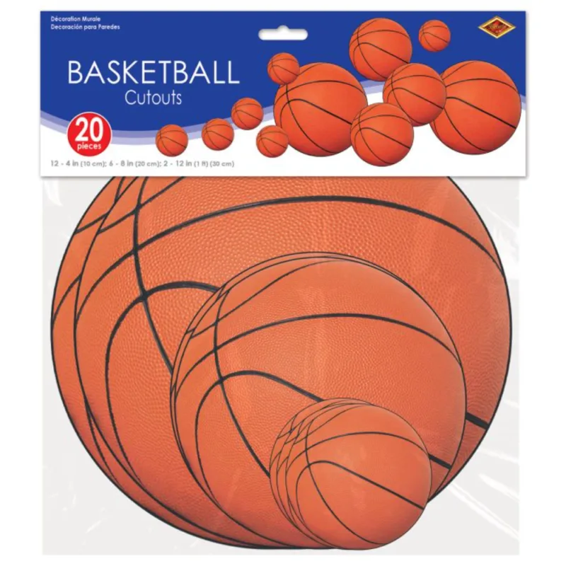 Basketball Cutouts 20ct