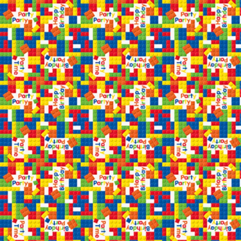 Building Blocks Gift Wrap - Image 2