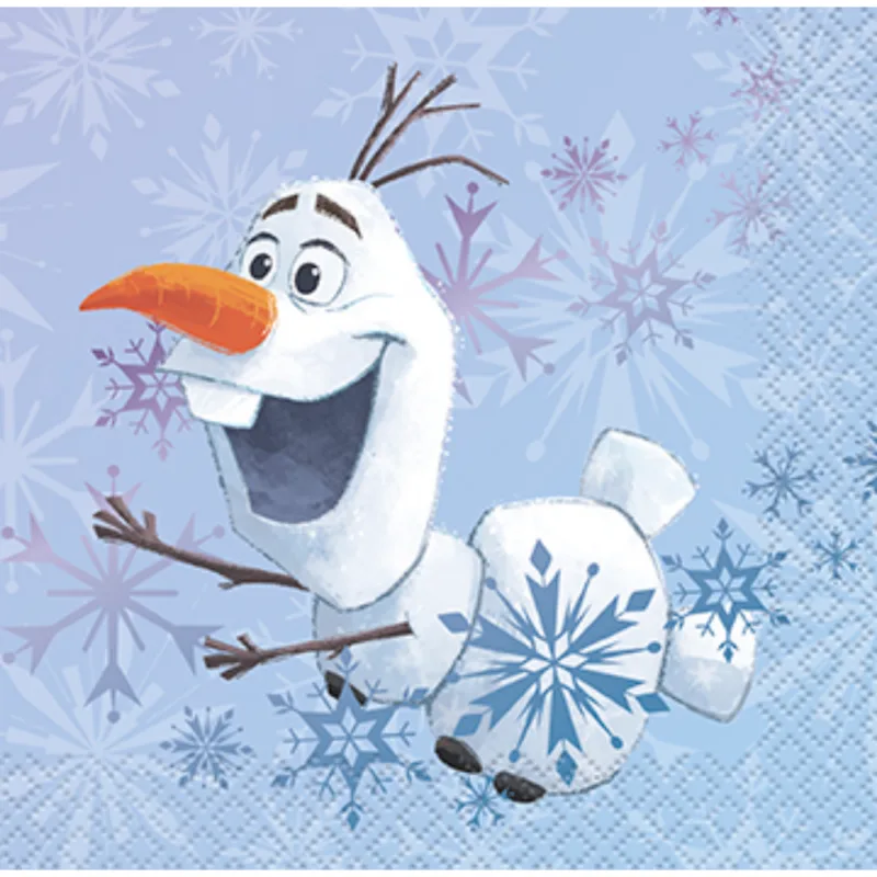 Frozen "Olaf" Beverage Napkins 16ct