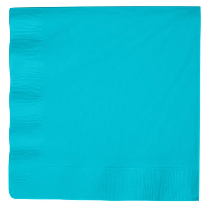 Bermuda Blue Beverage Napkins 50ct