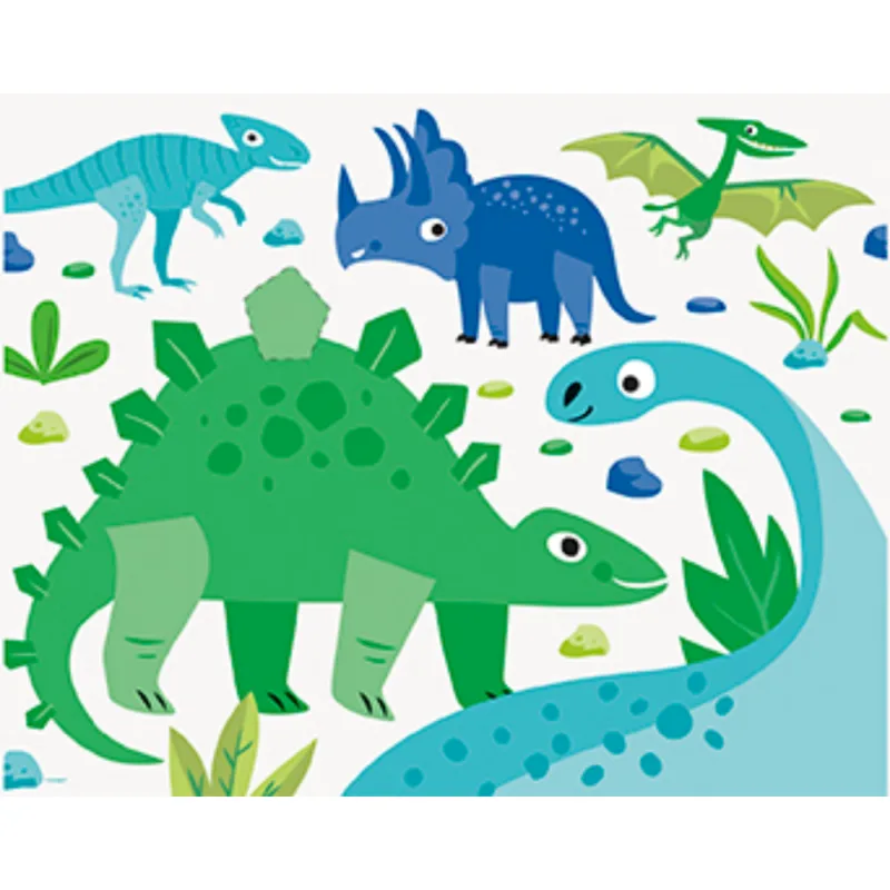 Blue/Green Dino Party Game - Image 6