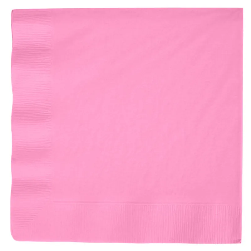 Candy Pink Lunch Napkins 50ct