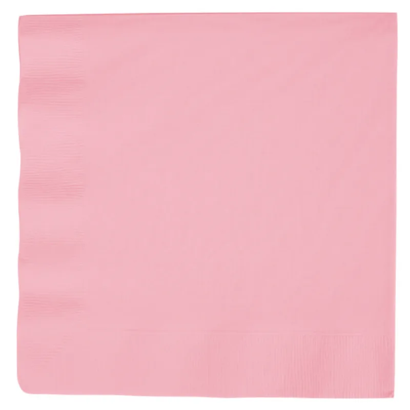 Classic Pink Lunch Napkins 50ct