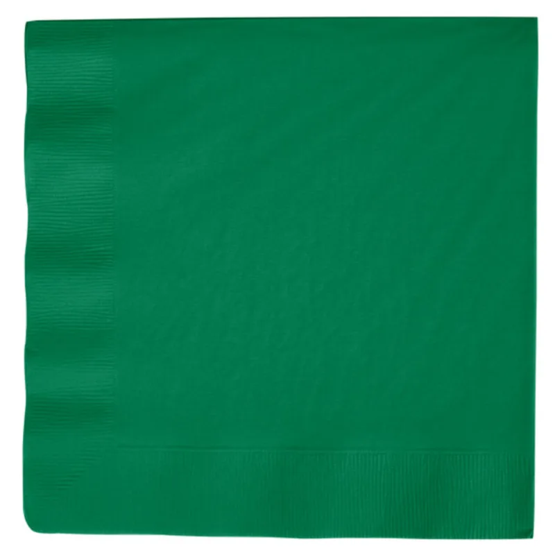 Emerald Green Lunch Napkins 50ct