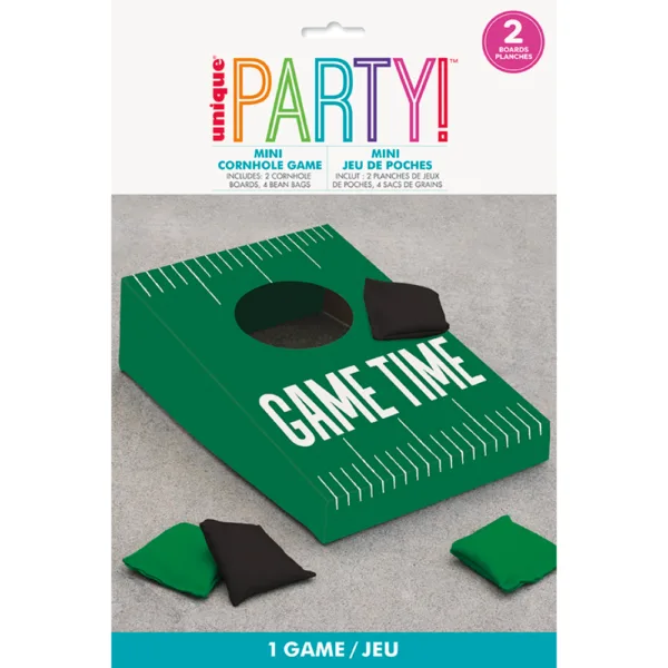 football mini cornhole game
