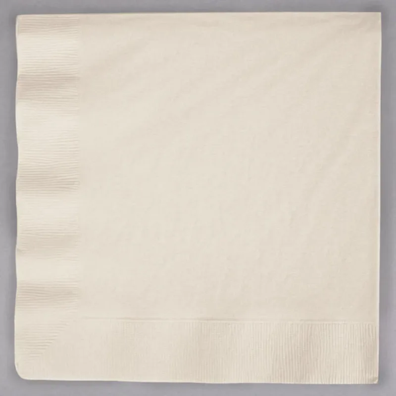 Ivory White Lunch Napkins 50ct