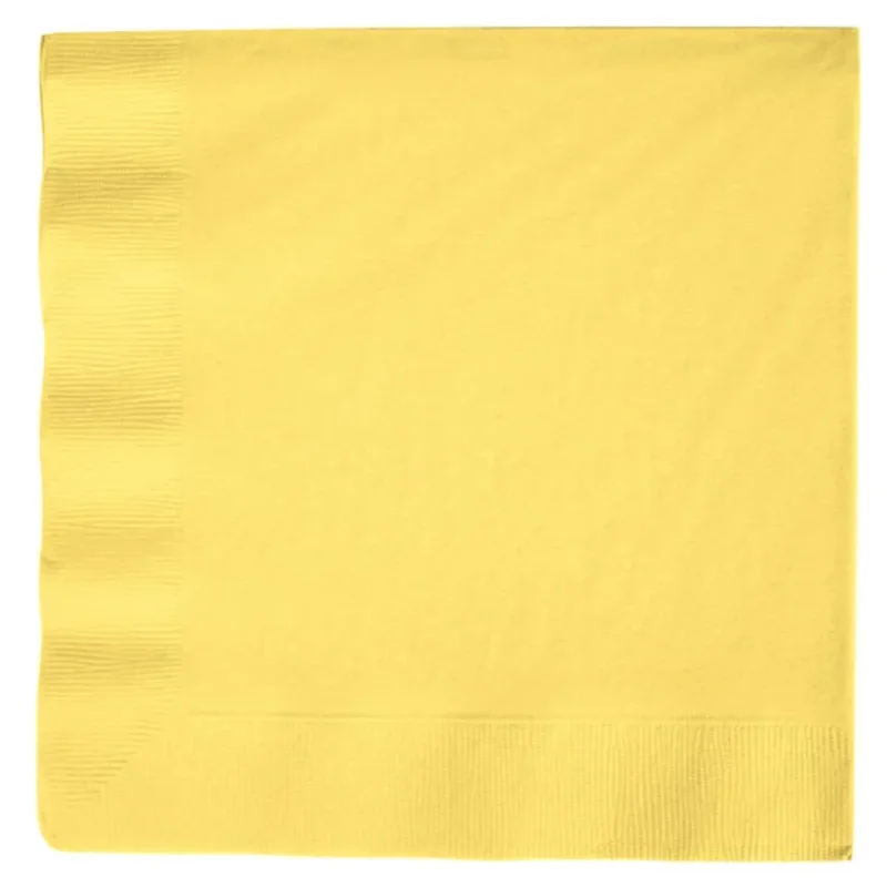 Mimosa Yellow Beverage Napkins 50ct