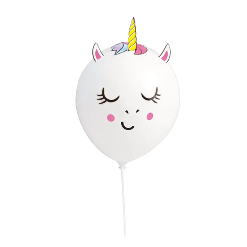 Unicorn Balloon Decoration Kit 4ct - Image 2